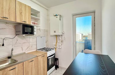 Rental of a modern 2-room apartment, Militari Residence, Chiajna, Bucharest, Romania